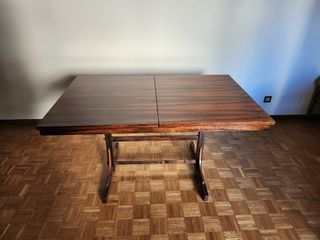 tavolo allungabile + 5 sedie palissandro