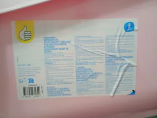 Bañera bebé rosa NUEVA