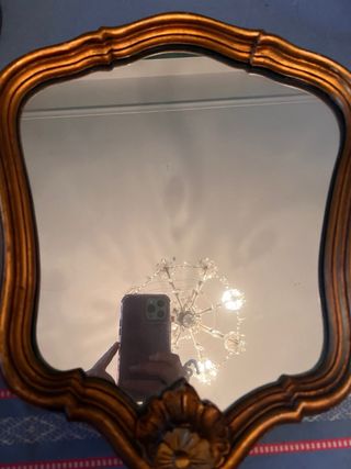 Coppia Specchi Vintage Dorati Barocchi