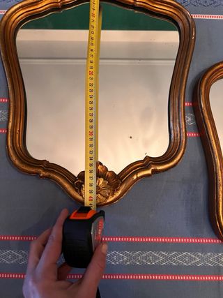 Coppia Specchi Vintage Dorati Barocchi