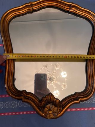 Coppia Specchi Vintage Dorati Barocchi