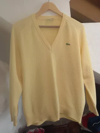 Jersey Lacoste Amarillo Talla L