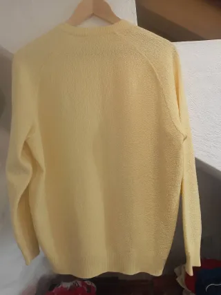 Jersey Lacoste Amarillo Talla L