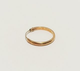 Pendiente aro 18k 15mm 0,3gr