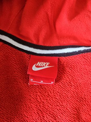 Sudadera Nike Roja Talla M