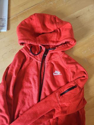 Sudadera Nike Roja Talla M