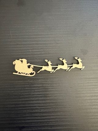 Decorazione Legno Natale