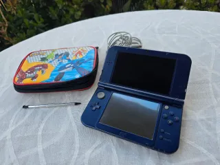Nuovo Nintendo 3DS XL IPS + Custodia e Giochi