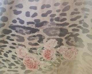 Vestido lencero floral y animal print