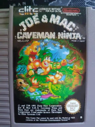 Joe & Mac Nintendo NES