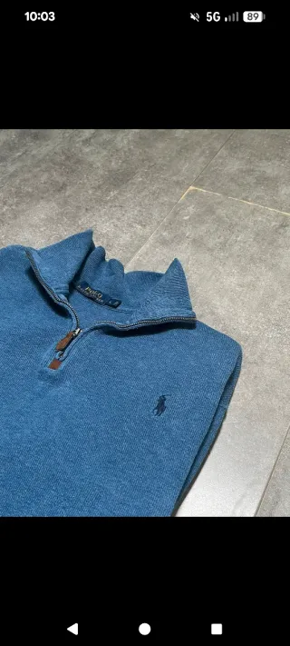 Polo Ralph Lauren Media Cremallera Talla L