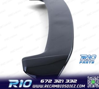 ALERON SPOILER VOLKSWAGEN VW POLO MK5 09-14 LOOK R LINE NEGR