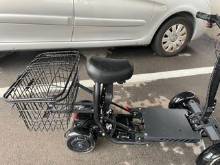 Patinete eléctrico convertible 4 ruedas