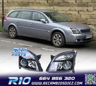 FAROS OPEL VECTRA C 02-05 SIGNUM 03-05 FONDO NEGRO