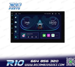 RADIO GPS ANDROID 14 2DIN 7" MULTIMEDIA GPS HD 3 USB SD
