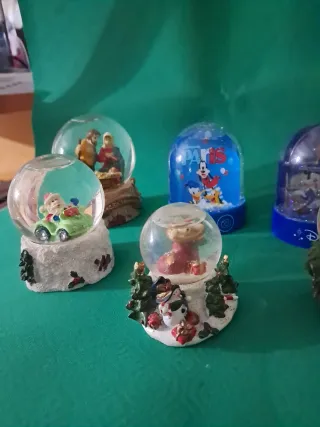 Lotto 8 Palle di Neve Natalizie