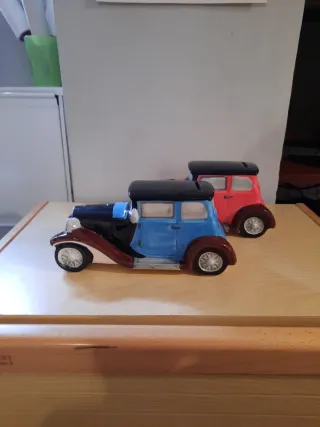 Modellini auto ceramica vintage