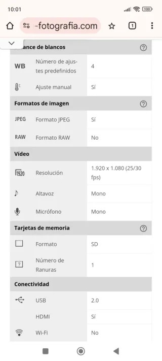 Cámara Panasonic DMC-LZ40 Negra