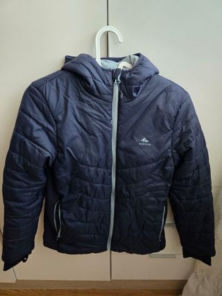 Chaqueta infantil Decathlon azul talla 10-11 años