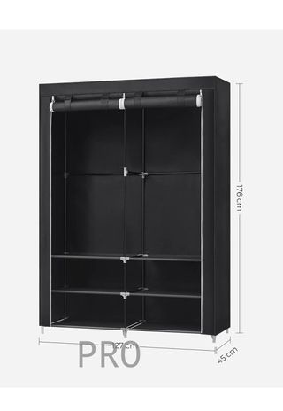 Guardaroba portatile SONGMICS in tessuto