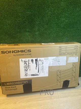 Zapatero de 3 livelli SONGMICS in metallo