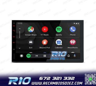 RADIO GPS ANDROID 14 2DIN 7" MULTIMEDIA GPS HD 3 USB SD