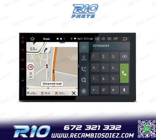 RADIO GPS ANDROID 14 2DIN 7" MULTIMEDIA GPS HD 3 USB SD