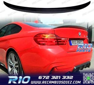 ALERON SPOILER BMW F32 13-18 LOOK M PERFORMANCE NEGRO BRILLO