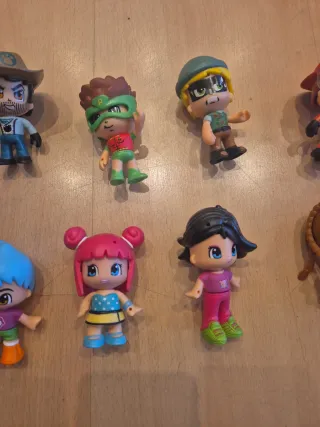 Lote Figuras Pinypon  Cada muñecos 3e  Todos 40e