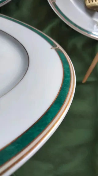 4 piatti Limoges Rémy Delinières