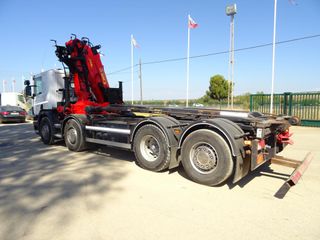 Scania P 400-CAMIONES GANCHO+GRUA