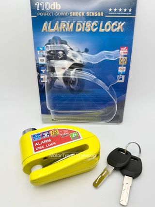 Candado con alarma moto disco de freno 110dB