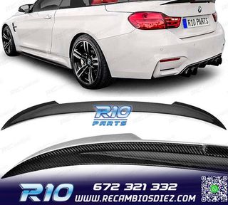 ALERON BMW F33 F83 M4 LOOK M4 CARBONO