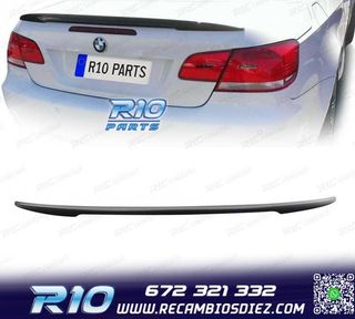 ALERON SPOILER BMW E93 LOOK M PERFORMANCE NEGRO BRILLO