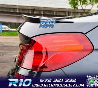 ALERON SPOILER BMW F06 F13 11-18 NEGRO BRILLO