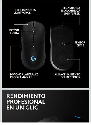 Mouse Logitech Pro 2 Lightspeed Nuovo