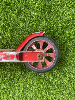 Patinete freestyle rojo district