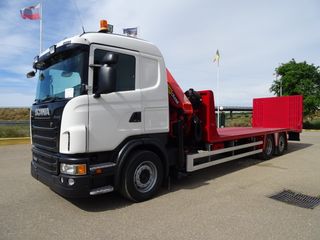 Scania G 400-CAMIONES PORTAMAQUINARIAS