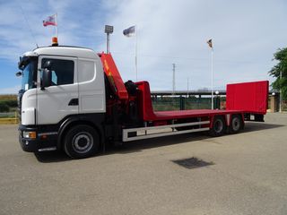 Scania G 400-CAMIONES PORTAMAQUINARIAS