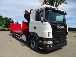 Scania G 400-CAMIONES PORTAMAQUINARIAS
