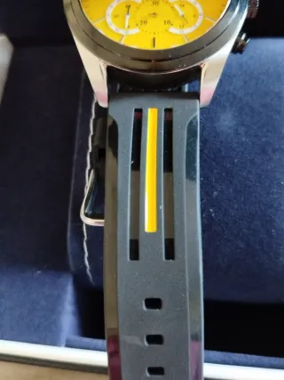 Orologio Uomo Maserati Traguardo Giallo Nero