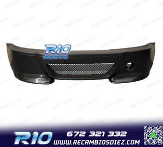 PARAGOLPES DELANTERO BMW E46 M3 98-07 SPLITTERS CARBONO LOOK