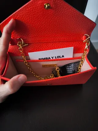 Bolso Bimba y Lola Naranja Dorado