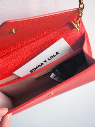 Bolso Bimba y Lola Naranja Dorado