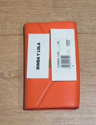 Bolso Bimba y Lola Naranja Dorado