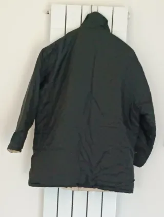 Giubbotto reversibile nero e beige