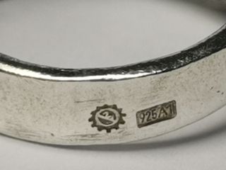 Anillo Plata Ley 925 Diseño Autor 12g