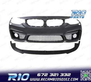 PARAGOLPES DELANTERO BMW F32 F33 F36 LOOK M4 SRA REJILLAS NI