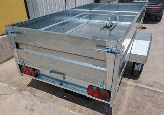 NUEVO: Remolque galvanizado 250x130x45cm