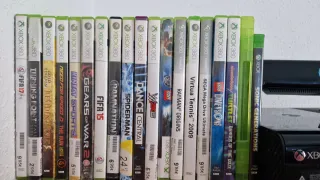 Xbox 360 Negra + Kinect + 2 Mandos